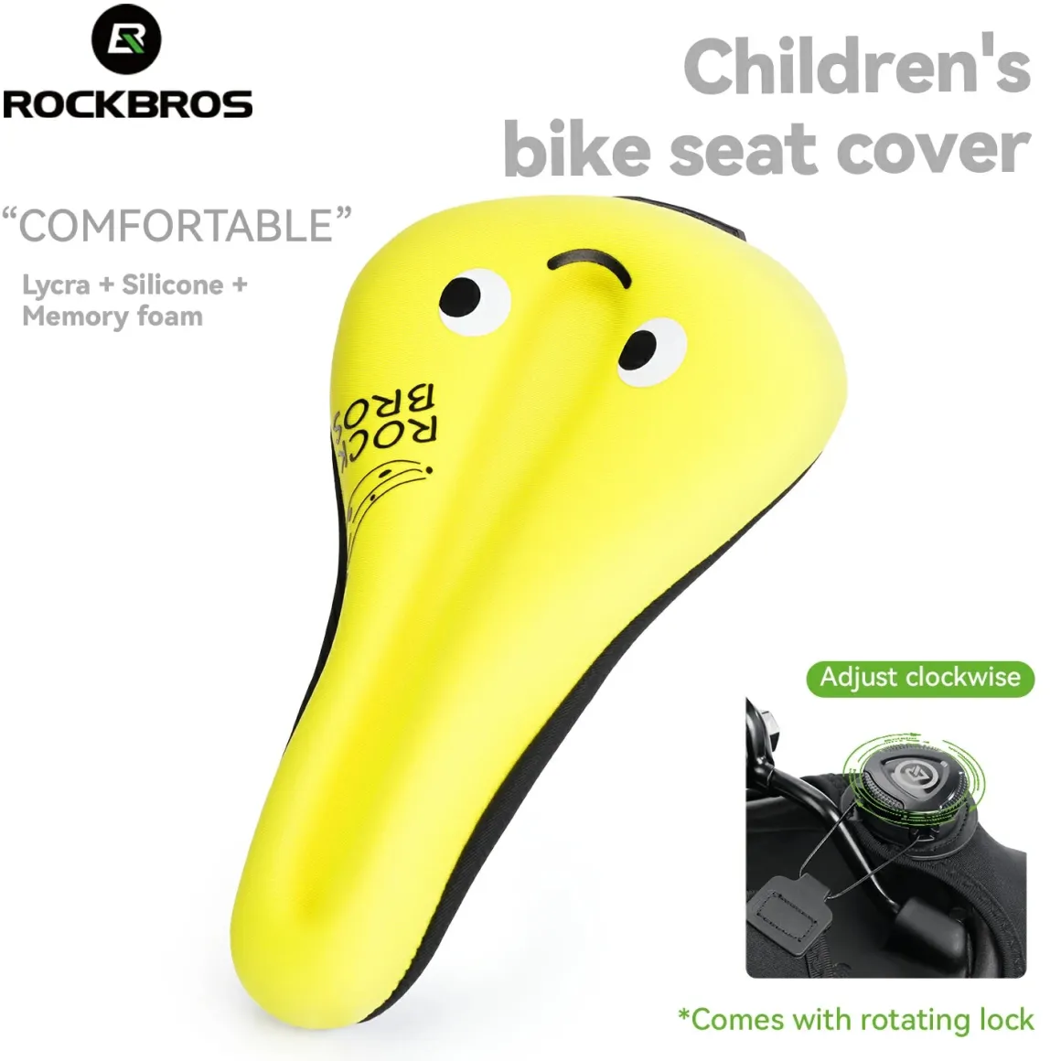 Gel Kids Bike Seat Cushion Cover