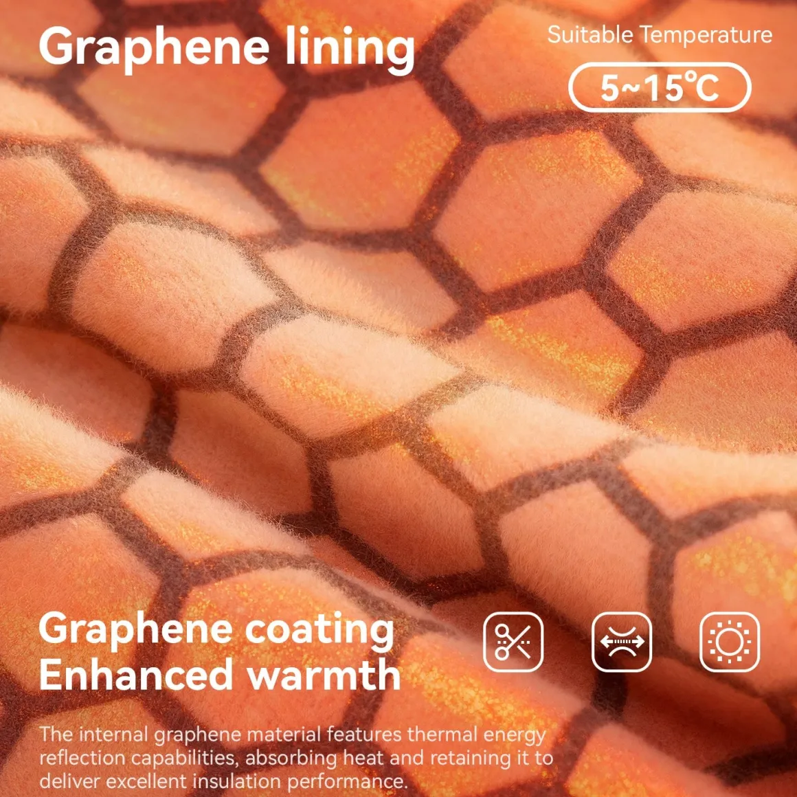 Graphene Winter Cycling Gloves for 41–59°F