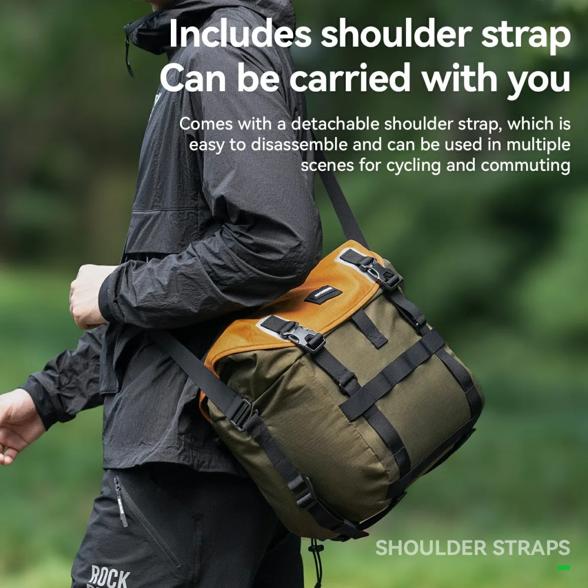 Gravel Road Bike Waterproof Front Bag 24L