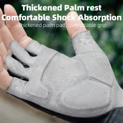 Half Finger Bike Padded Cycling Gloves