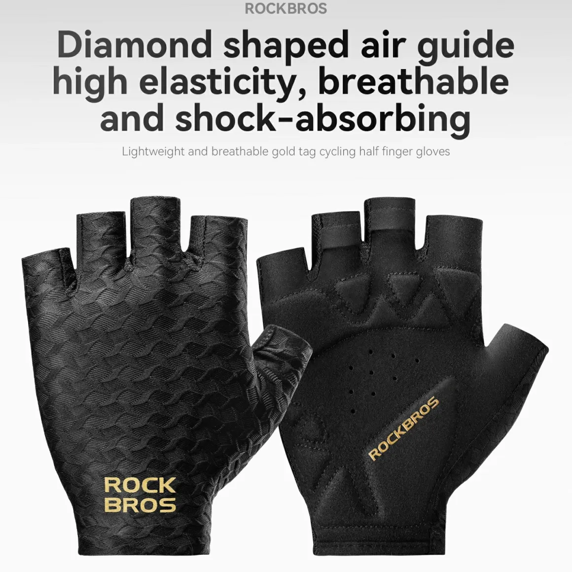 Half Finger Cycling Gloves with SBR Padding