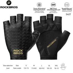 Half Finger Cycling Gloves with SBR Padding