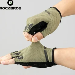 Half-Finger Cycling Gloves with SBR Shock-Absorbing Palm Pads