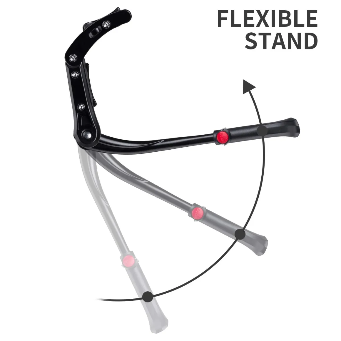 Heavy-Duty Side Kickstand for 24"-28" Mountain Bikes