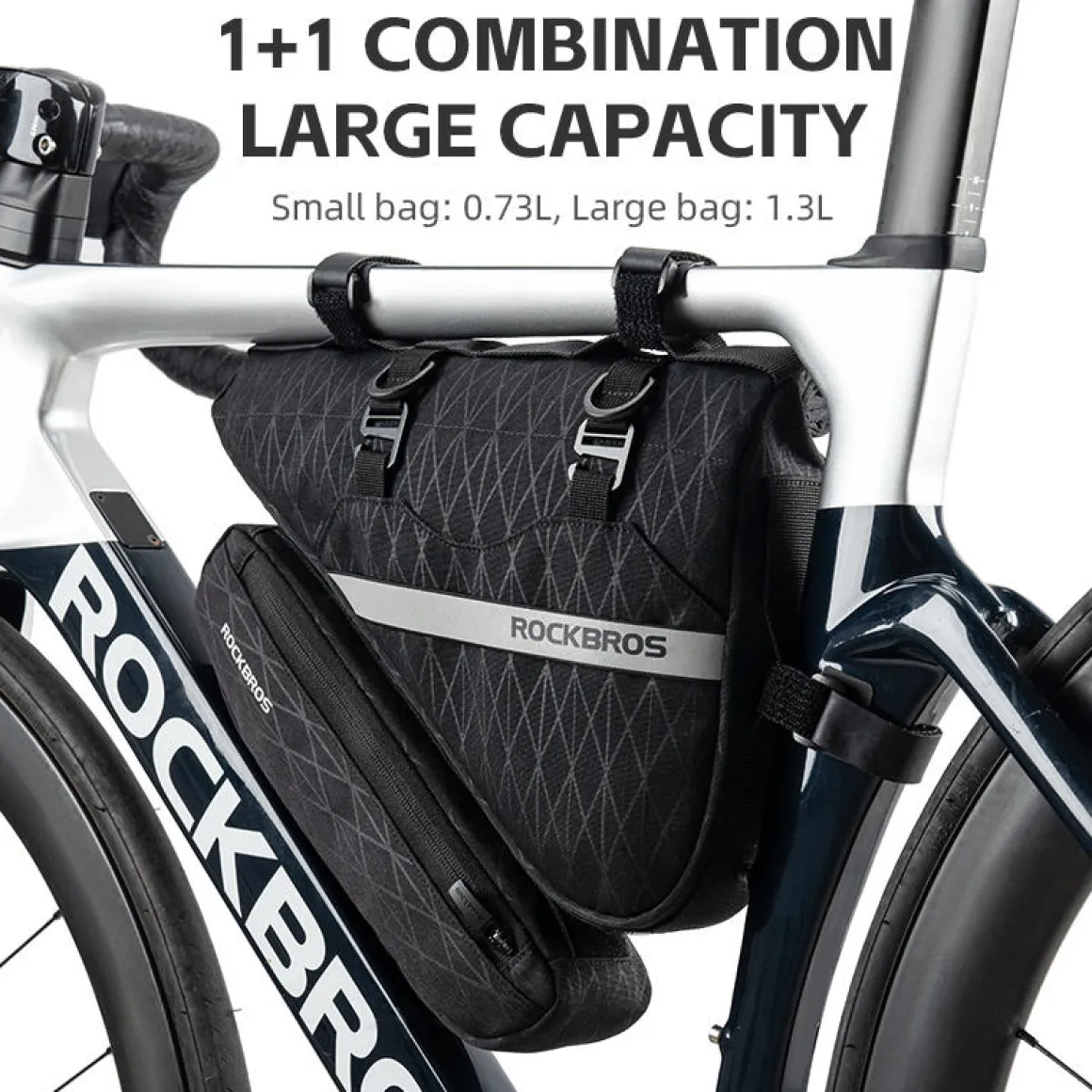 2-in-1 Bicycle Triangle Frame Bag