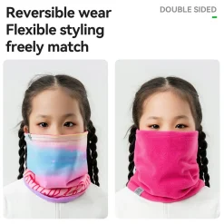 Kids Cycling Neck Gaiter Warm Double-Sided