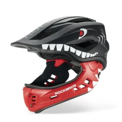 Kids Full-Face Bike Helmet Cartoon for Boys and Girls