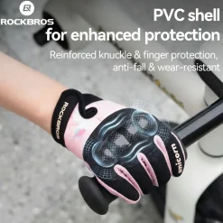 Kids Full Finger Gloves with Hard Shell Protection