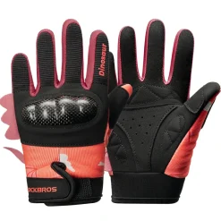 Kids Full Finger Gloves with Hard Shell Protection
