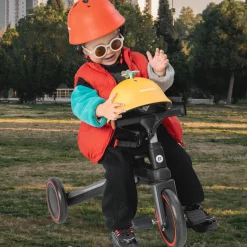 Kids 3 in 1 Tricycle Adjustable Seat Removable Pedals Toddler Ride On Bike