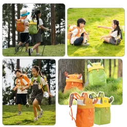 Kids Water-Repellent Hiking Backpack 8L