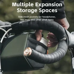 2.2L Bicycle Hexagonal Handlebar Bag