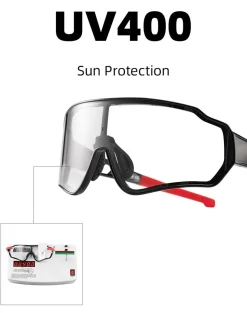 Low Wind Resistance Photochromic Sunglasses