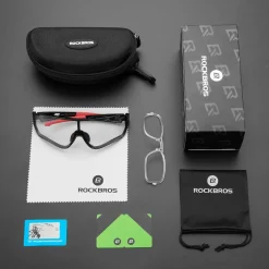 Low Wind Resistance Photochromic Sunglasses