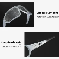 Low Wind Resistance Photochromic Sunglasses