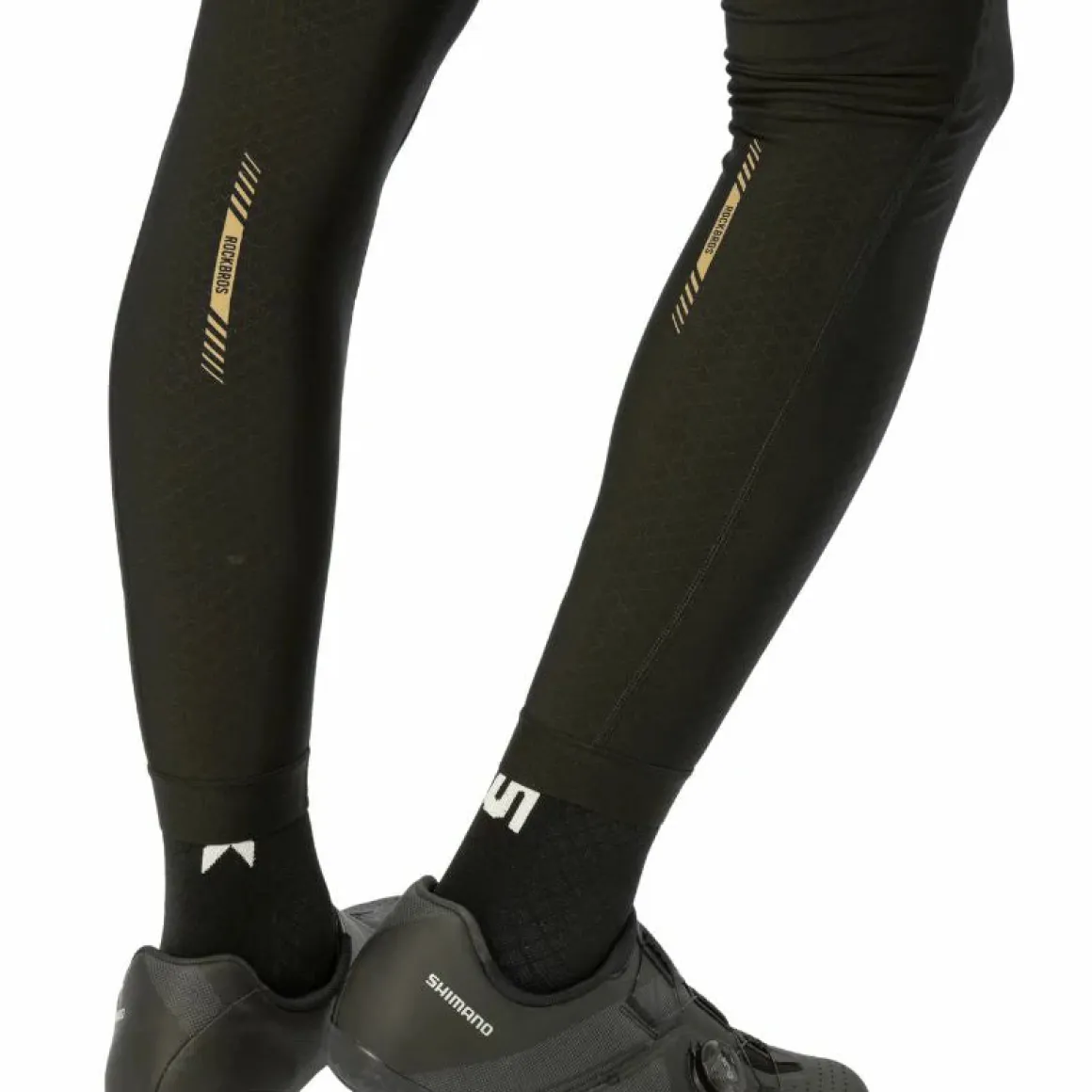 Men‘s Cycling Fleece Tights-Wright for 43–65°F