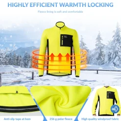 Men's Cycling Jacket & Pants Set Winter