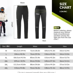 Men's Cycling Jacket & Pants Set Winter