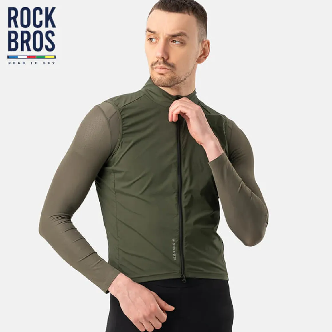 Men¡¯s Cycling Vest - Lightweight Windproof Gilet with UV Protection