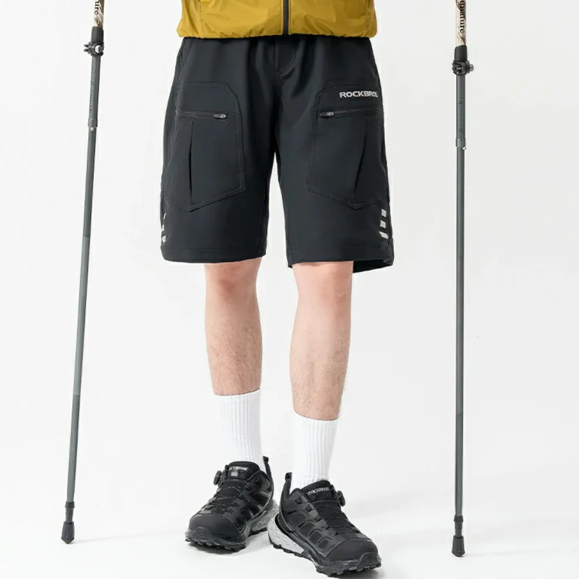 Men's 2-in-1 Casual Cycling Shorts with 3D Padded Liner