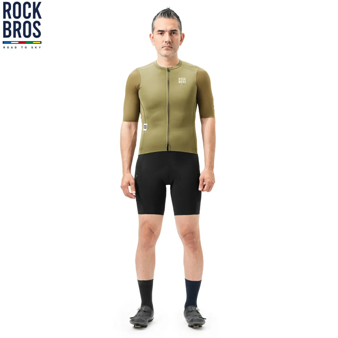 Men's Short Sleeve Cycling Jersey Breathable | Road to Sky