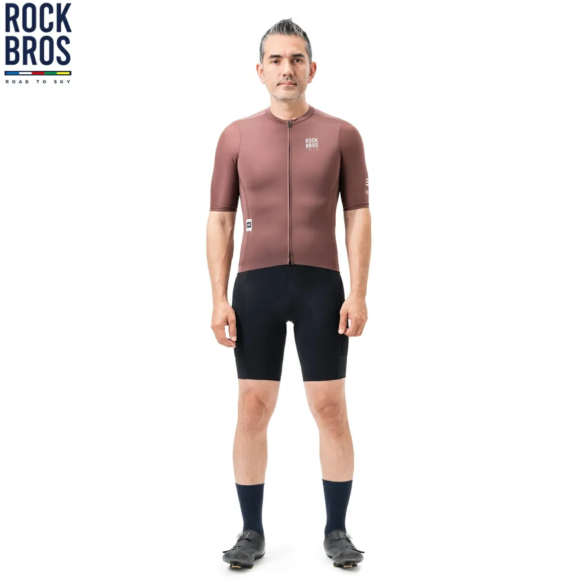 Men's Short Sleeve Cycling Jersey Breathable | Road to Sky