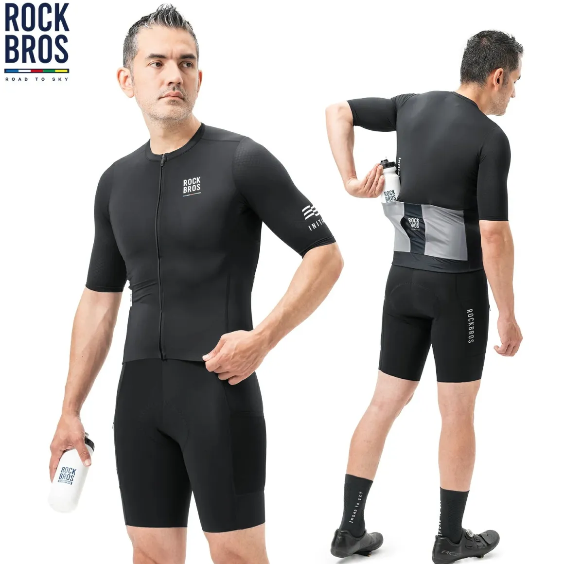 Men's Short Sleeve Cycling Jersey Breathable | Road to Sky