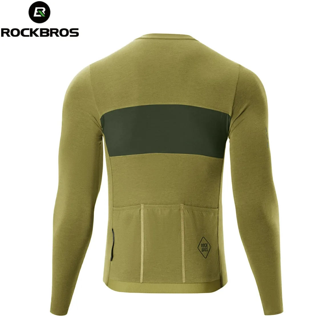 Men‘s Tencel Wool Cycling Jersey Breathable