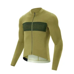 Men‘s Tencel Wool Cycling Jersey Breathable
