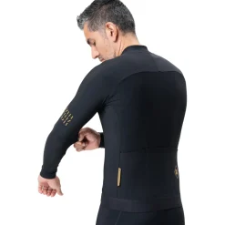 Men's Thermal Cycling Jersey for 43–64°F | Fleece Lined | Diamond
