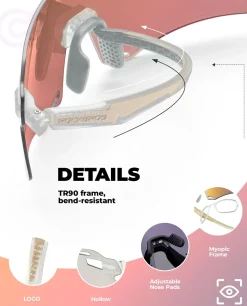 Men's TR90 Photochromic Cycling Sunglasses for MTB
