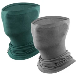 Merino Wool Thermal Neck Gaiter Face Mask for Men Women