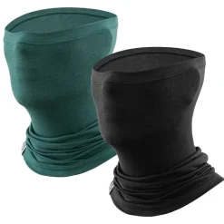 Merino Wool Thermal Neck Gaiter Face Mask for Men Women