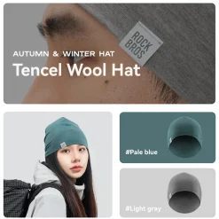 Merino Wool Warm Winter Hat Watch Cap for Men Women