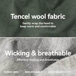 Merino Wool Warm Winter Hat Watch Cap for Men Women