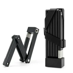 Mini Folding Bike Lock with Mount Bracket
