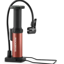 Mini Portable Aluminum Bike Floor Pump with Presta and Schrader 100PSI