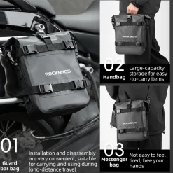 Motorcycle Guard Bar Side Bag
