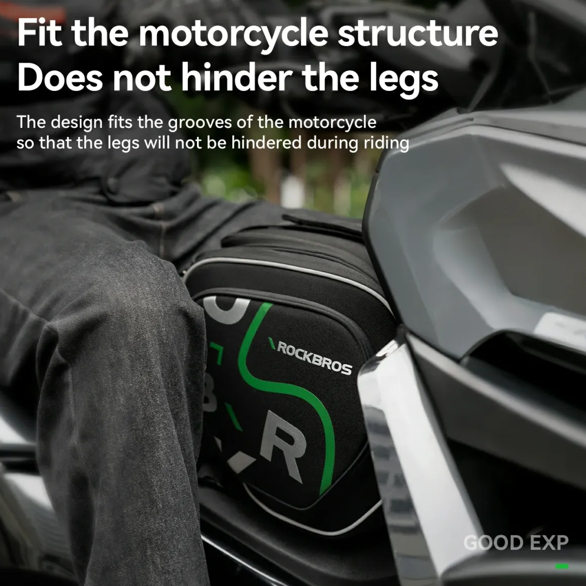 Motorcycle Tank Bag Helmet Bag 12L With Rain Cover