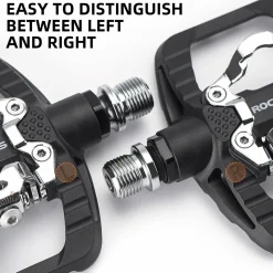 Mountain Bike Pedals Platform clipless pedal Compatible with SPD