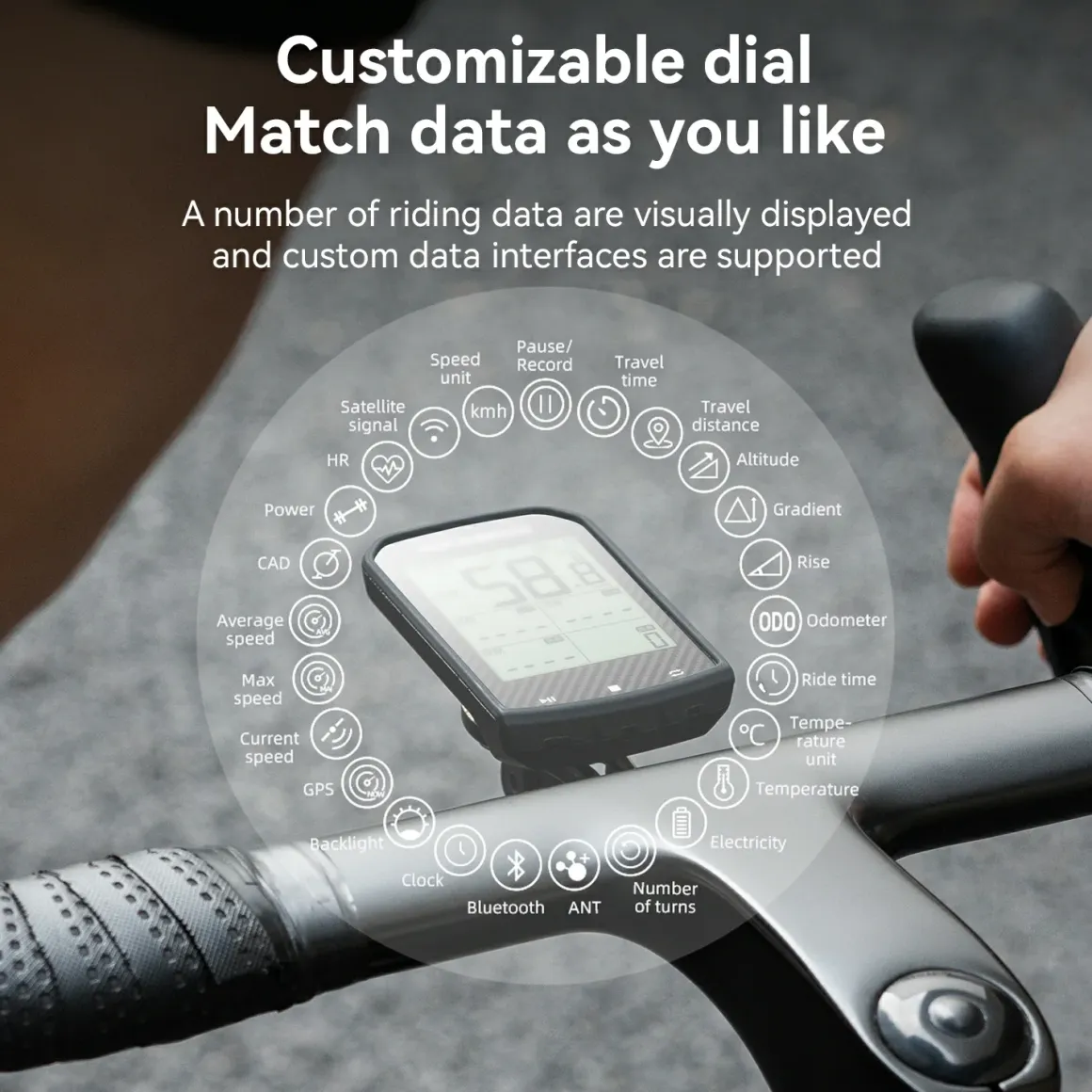 M1 Pro Wireless Bike Computer