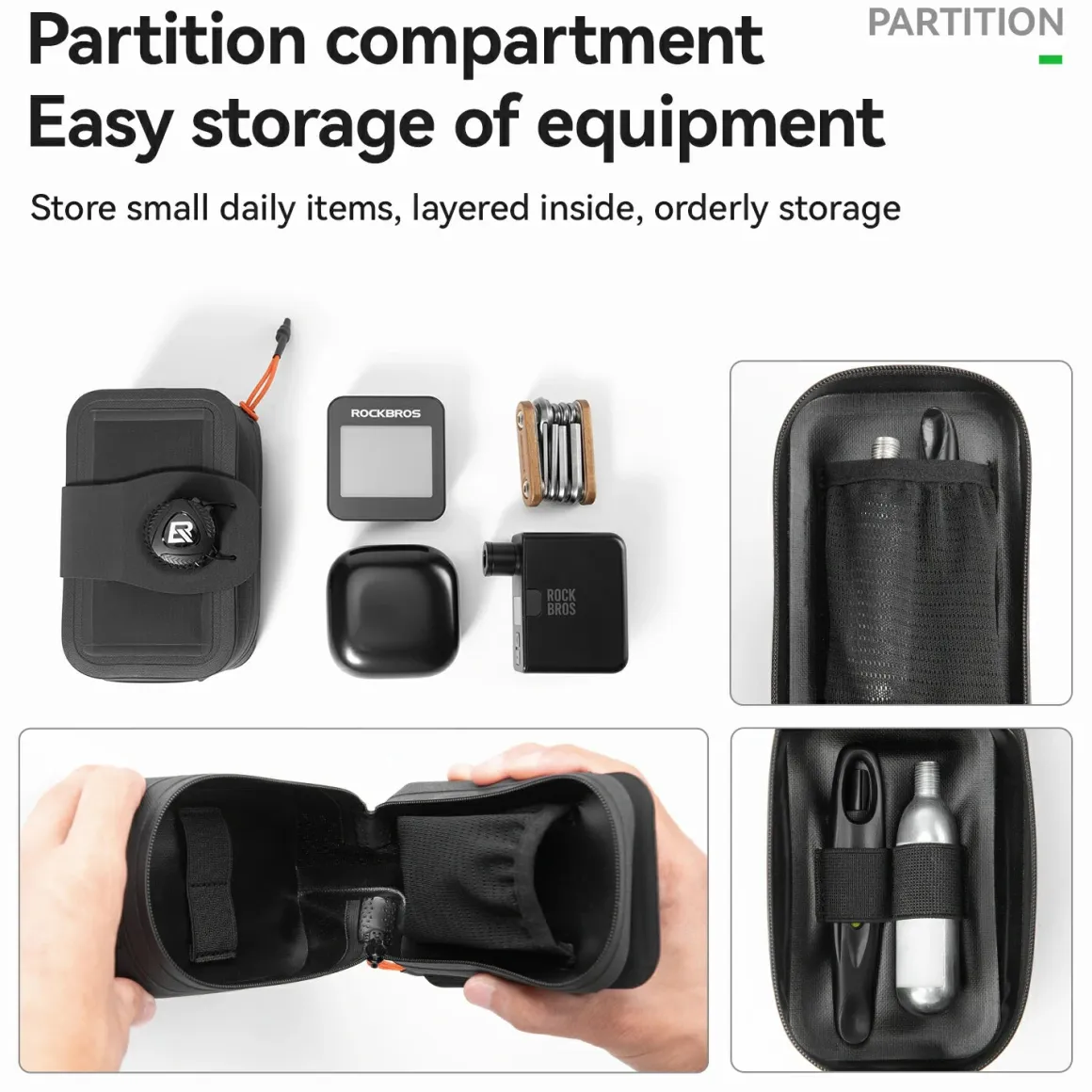 Multifunctional Storage Tail Bag Waterproof