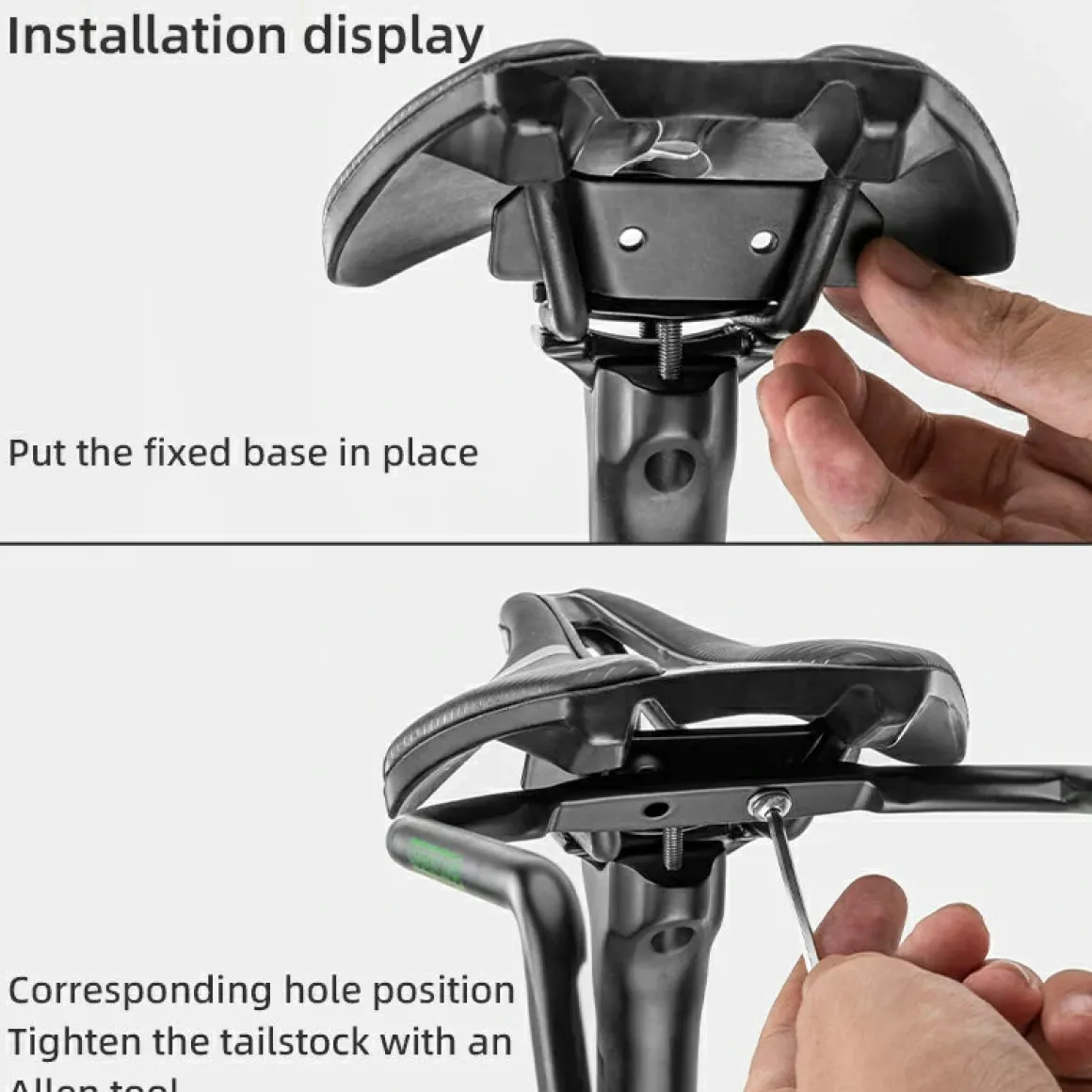 Multifunction Saddle Rail Rear Rack
