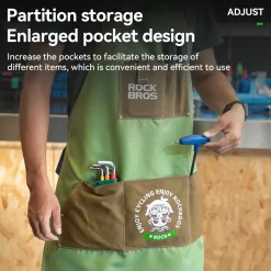 Multi-Pocket Work Apron