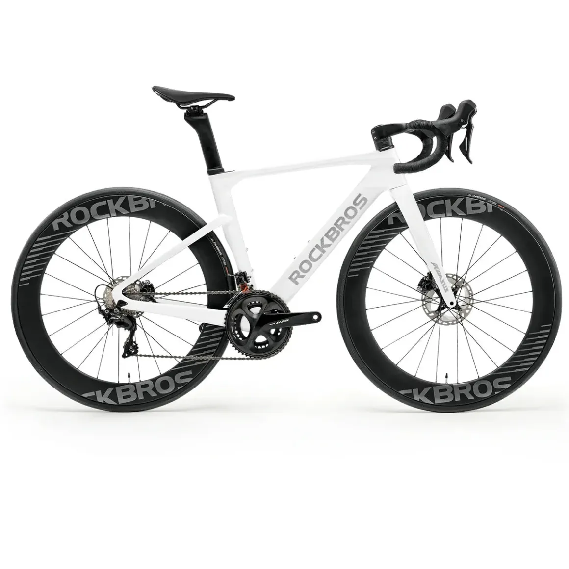 PGZ - Carbon Fiber Road Bike – Black/White