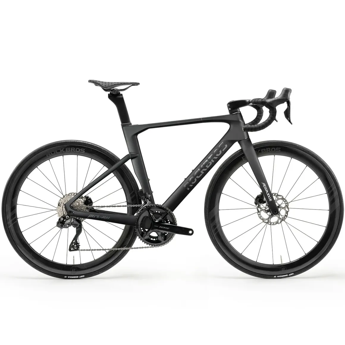 PGZ - Carbon Fiber Road Bike – Black/White