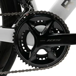 PGZ - Carbon Fiber Road Bike – Black and White