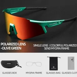 Photochromic Cycling Goggles for Road and MTB