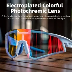 Photochromic Cycling Goggles for Road and MTB