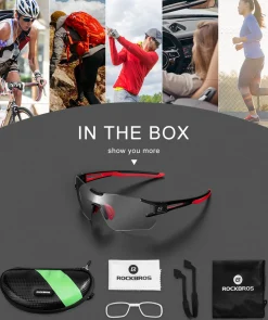 Photochromic Sports Goggles for Biking